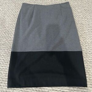 GRACE ELEMENTS Black/Gray Pencil Skirt, size 4!